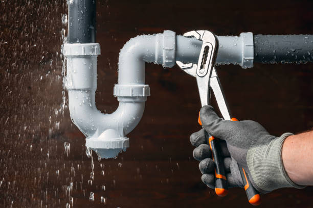 Professional Sewer Line Repair technician working in Palm City, FL